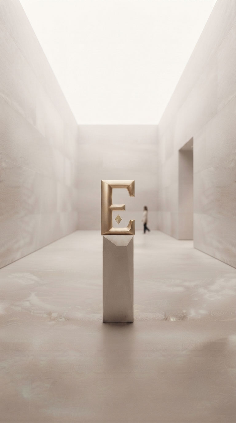 Galerie privée ELAPE et emblème de la Maison