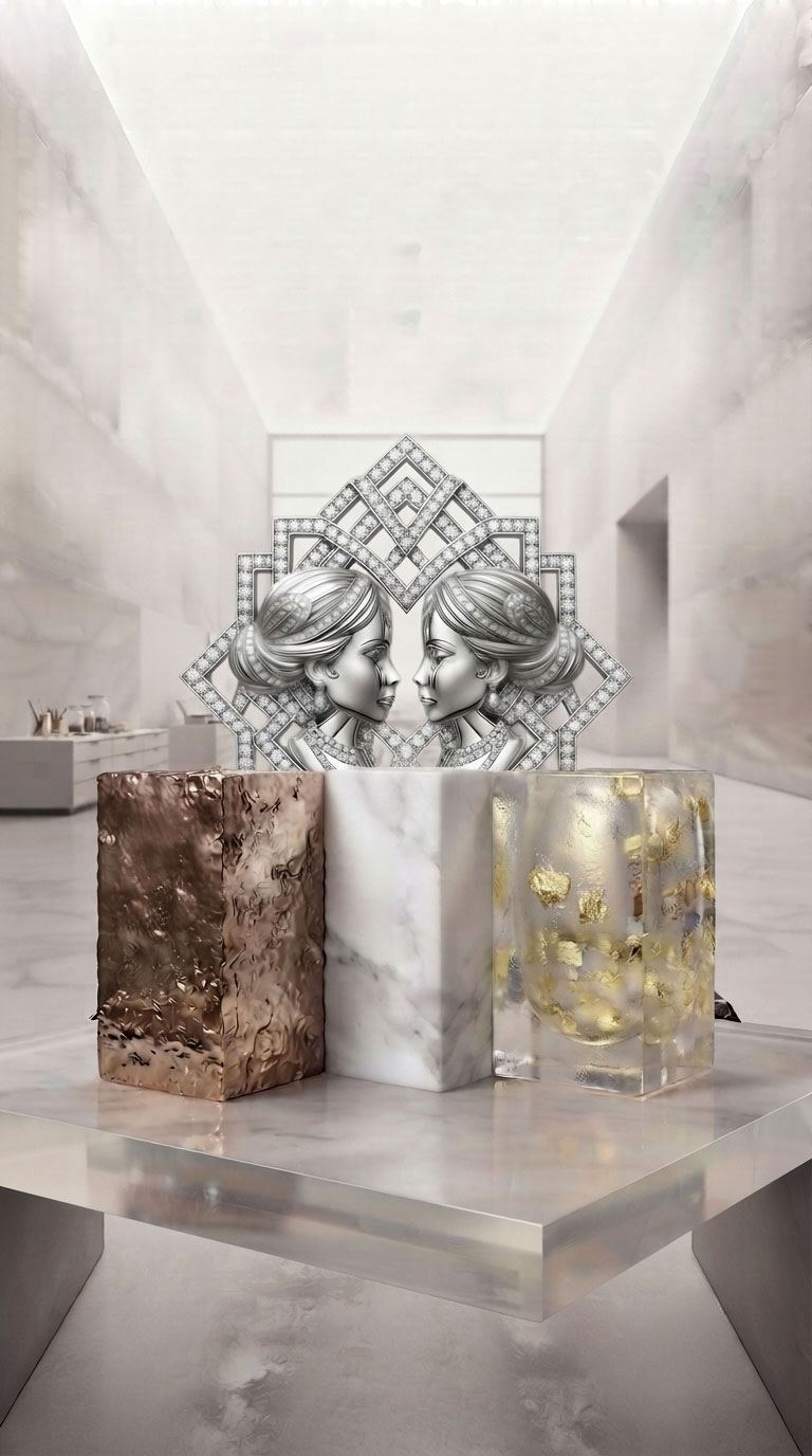 Or et diamant, matière fondatrice de la Maison ELAPE